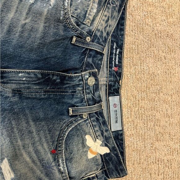 Adriana Goldschmeid AG vintage high waisted tapered/ high rise jeans. - Picture 2 of 4